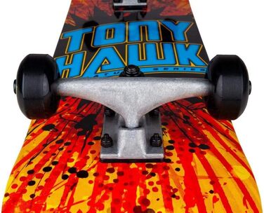 Скейтборд Tony Hawk Shatter 180, 20 см, червоний, повністю зібраний