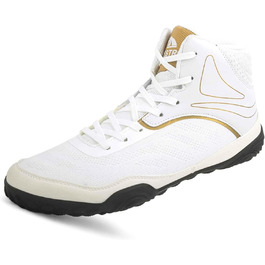 Жіночі боксерські тапки для єдиноборств, антиковзаючі, для спарингу, легкі, комфортні, кікбоксинги, 40 EU, білі