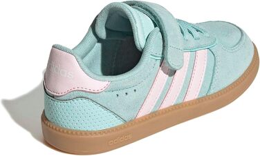 Дитячі кросівки Adidas BREAKNET Sleek - унісекс (35 EU, Semi Flash Aqua Clear Pink Gum 3)