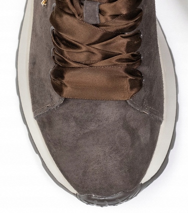 Жіночі спортивні кросівки GOODIN GD-140, шкіряні, міські, легкі, casual, коричневі, 39