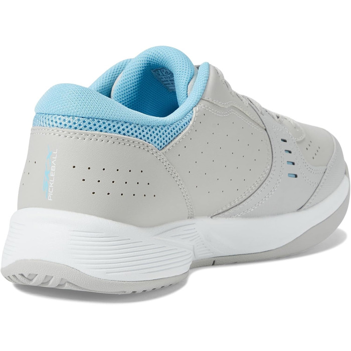 Кросівки для піклболу Skechers Viper Court Smash для залів та вулиці, жіночі, сірі (розмір 36 EU), комфортна посадка