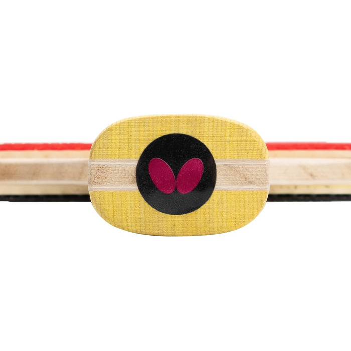 Професійна ракетка для настільного тенісу BUTTERFLY Specialist, чорний/червоний, ITTF, для змагань