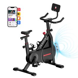 Велотренажер магнітний C3 Ergometer для дому: фітнес-байк з LED дисплеєм, кардіо, до 120 кг + додаток з відео-тренуваннями