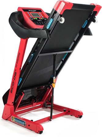 Біговий тренажер ECODE® складаний з DSA Double Shock Absorber, нахилом, Bluetooth та LCD-дисплеєм. 12 програм, опціональний масажер