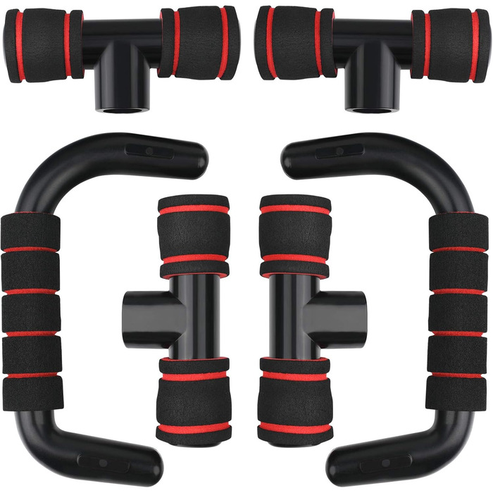 Флінтронік Підставки для віджимань, дошка для віджимань, складані, портативні, багатофункціональні, для тренувань всього тіла