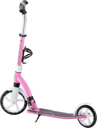 Самокат дитячий та дорослий STAR SCOOTER алюмінієвий, рожевий, колеса 230мм