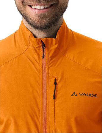 Чоловіча велосипедна куртка VAUDE Kuro Air, розмір S, колір куркума (шафрановий)