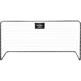 Футбольні ворота Umbro 182x122x61 см, металеві, чорні, для дітей і дорослих, для саду та дому, тренувальні