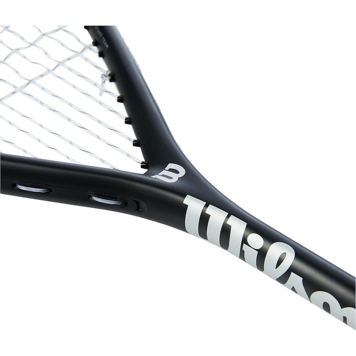 Сквош-ракетка Wilson Pro Staff Team, унісекс, баланс у ручці, чорна
