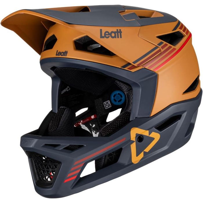 Шолом для гірського велосипеда Leatt Gravity 4.0 V23, замша, розмір M (57-58 см)