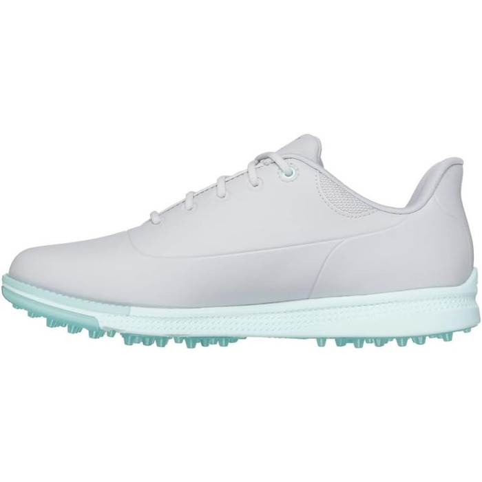 Жіноче golf-взуття Skechers Go Jasmine з шипами, водонепроникне, сірий, м'ятний, 38.5 EU