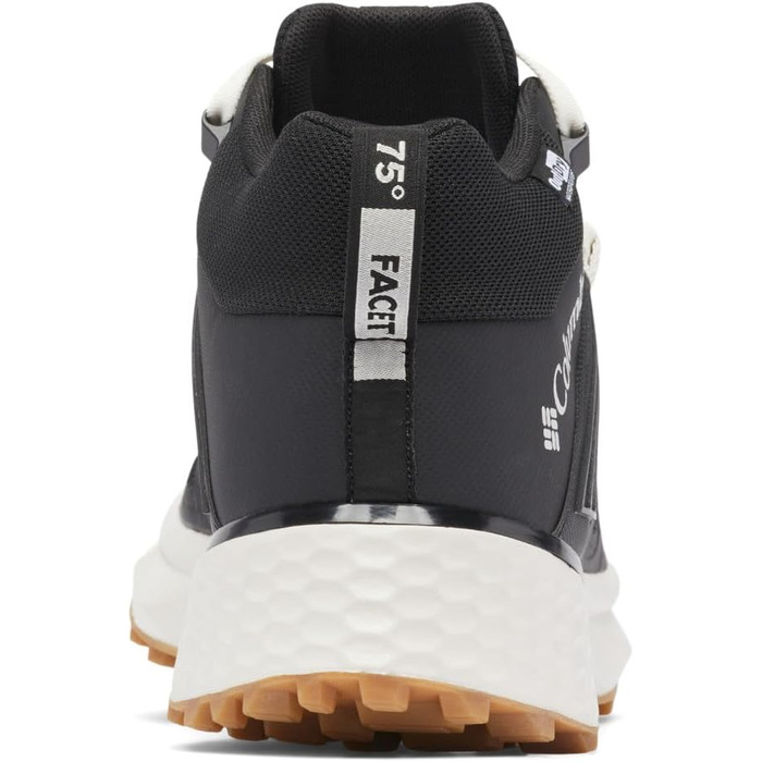 Чоловічі трекінгові черевики Columbia Facet 75 Mid Outdry, чорний/світло-пісочний, 44 EU