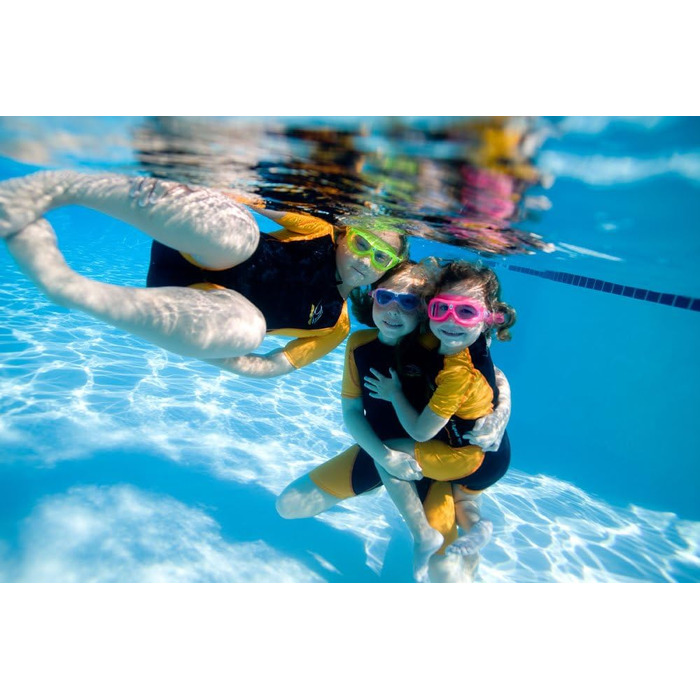 Дитяча плавальна маска Aqua Sphere Vista Jr, блакитна, універсальний розмір