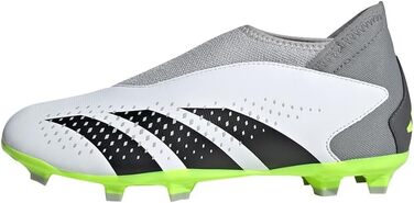 Бутси для футболу Adidas Predator Accuracy.3 Laceless Firm Ground, 38 EU, Cloud White/Core Black/Lucid Lemon