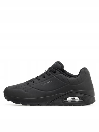 Чоловічі спортивні кросівки Skechers UNO STAND ON AIR, чорні, 44 EU