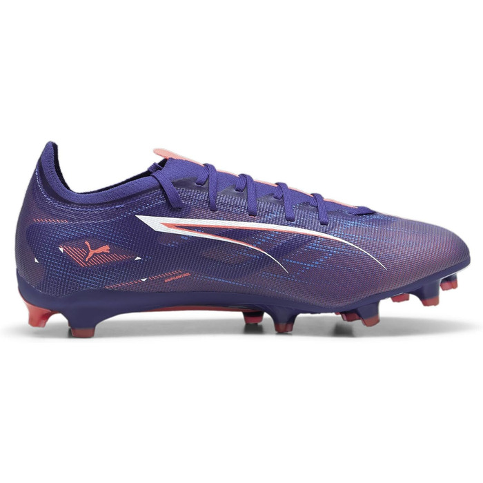 Кросівки для футболу PUMA Ultra 5 Match FG/AG, унісекс, розмір 39 EU, колір Lapis Lazuli-PUMA White-Sunset Glow