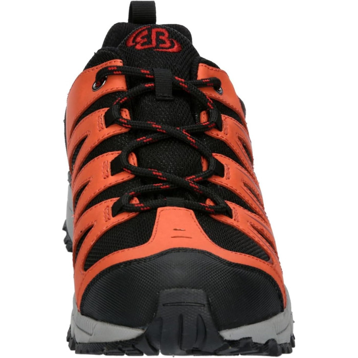 Черевики для піших прогулянок Brütting для жінок (45 EU, чорний, помаранчевий, червоний)