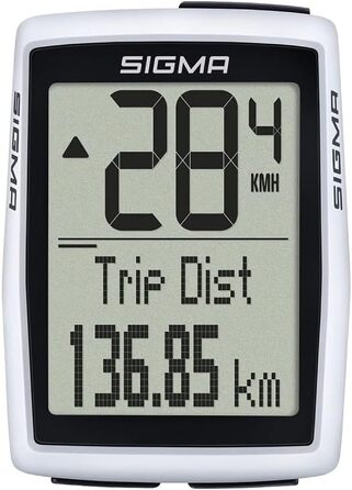 Велокомп'ютер SIGMA Sport BC 12.0 з багатьма функціями, для велосипеда, легке управління, великий дисплей