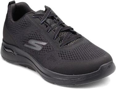Чоловічі кросівки Skechers Go Walk Arch Fit Idyllic, чорні, розмір 47.5 EU, X-широкі