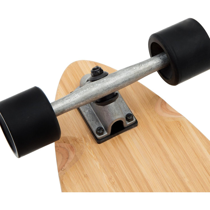 Лонгборд Apollo Hawaiian Wulff Bamboo з підшипниками ABEC, Drop Through, для фрірайду та круїзингу