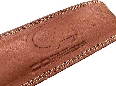 Шкіряний пояс для важкої атлетики COREZONE 10,2 см XL, для чоловіків та жінок, підтримка спини, паверліфтинг, фітнес, тренажерний зал
