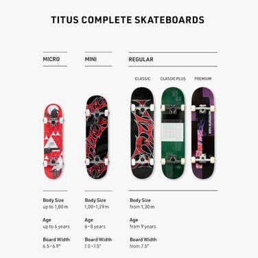 Скейтборд TITUS Classic Komplettboard 8