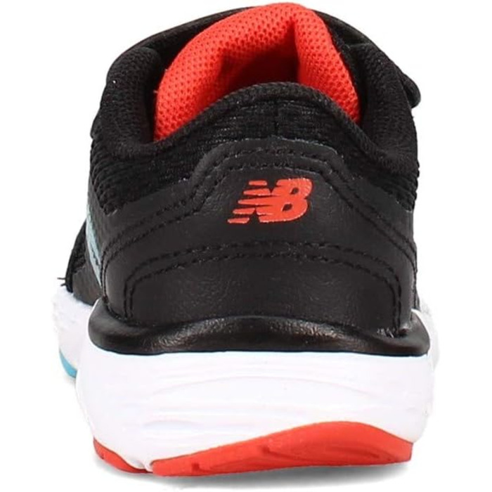 Дитячі кросівки New Balance 680 V6 з підошвою з гуми (Чорний, Ghost Pepper Virtual Sky, 32 см)