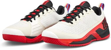 Тенісні кросівки Wilson Rush Pro 4.5 для чоловіків, розмір 44 2/3 EU, колір Інфрачервоний