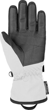 Жіночі лижні рукавички Reusch Hannah R-Tex XT, екстра теплі, водонепроникні та дихаючі, розмір 6.5, біло-чорні