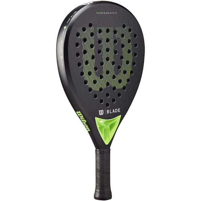 Падельна ракетка Wilson Elite TX V2 WR104611U, унісекс, чорна, розмір 2 EU