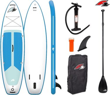 SUP дошка F2 Strato 10'5'' 320x83 см для веслування стоячи, надувна, серфборд ISUP