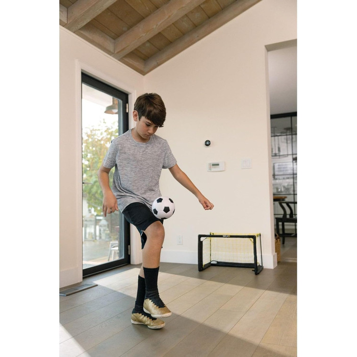SKLZ Pro Mini-Tor: міні-ворота для футболу, м'який м'яч 12.7 см, легка збірка, білий/жовтий колір
