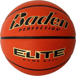Баскетбольний м'яч Baden Elite Indoor, офіційний розмір 7 (29,5 дюйма), для залу