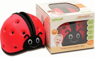 Дитячий захисний шолом SafeheadBABY для малюків — легкий, дихаючий, регульований, для безпеки під час повзання і ходьби