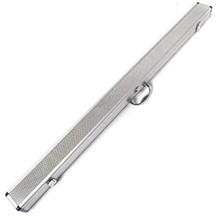 CUESOUL 57' Ручний снукерний кий з 3/4 суглобом та міні-подовжувачем для кінця, в кейсі з алюмінію Karella D304