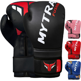 Боксерські рукавички Mytra Fusion 10-16oz для MMA, Муай Тай, кікбоксингу та спарингів, чоловічі та жіночі, тренувальні