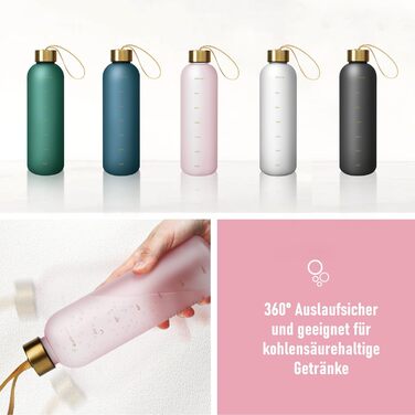 Спортивна пляшка для води Opard 800 мл, Tritan, без BPA, для фітнесу та занять спортом, зелений колір