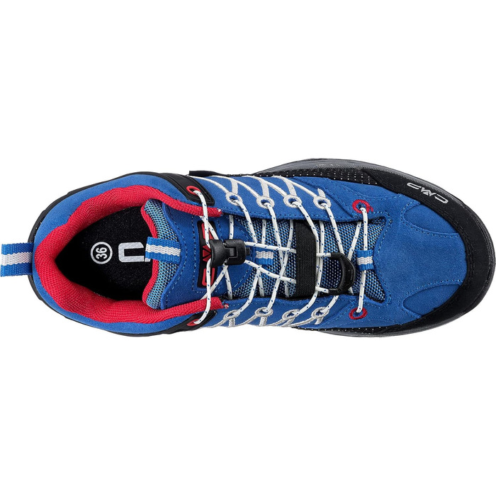 Дитячі трекінгові черевики CMP Rigel Low WP Cobalto-Stone-Fire, 34