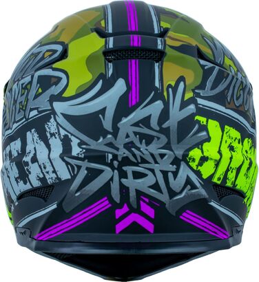 Шолом Broken Head Mud Digger Fullface для даунхілу та маунтінбайку, MTB, BMX, DH, велосипедний, розмір L (59-60 см)