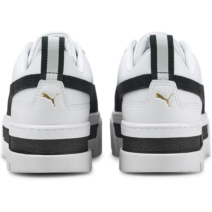 Жіночі кросівки PUMA Mayze Wn's White Black — білі кеди на платформі, розмір 39 EU