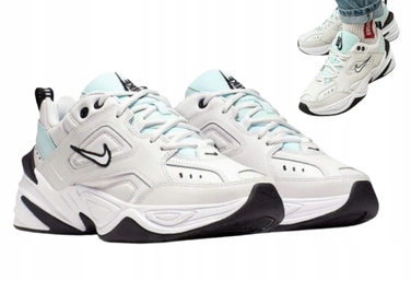 Кросівки Nike M2K Tekno, сірі, шкіряні, розмір 40
