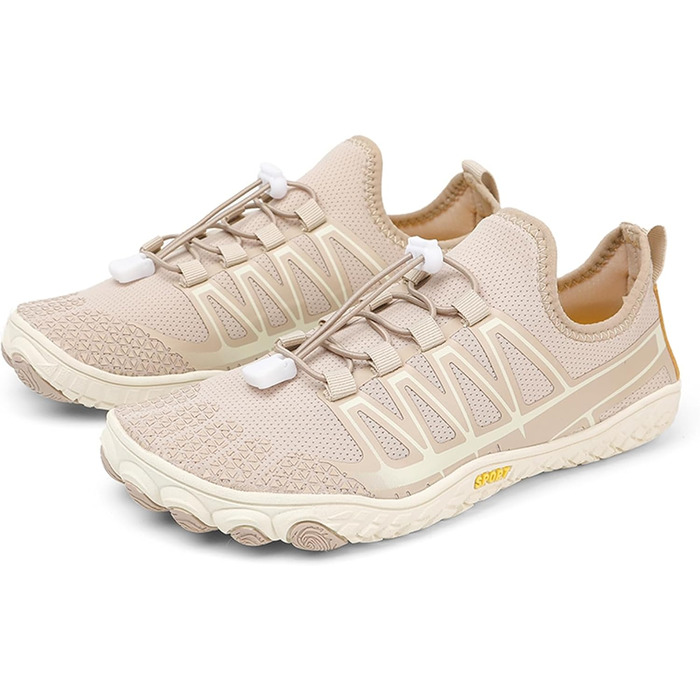 Чоловічі та жіночі аквашузи для плавання та відпочинку на пляжі - дихаючі, з антиковзким покриттям, розмір 41 EU, колір хакі