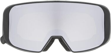 Гірськолижна маска Uvex Saga To Unisex, сірий, сріблясте дзеркальне скло, універсальний розмір
