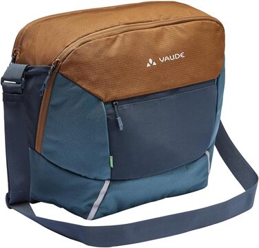 Сумка-месенджер VAUDE Cycle Messenger L для велосипеда, 20 л, з дощовиком, універсальний розмір, Baltic Sea/Umbra