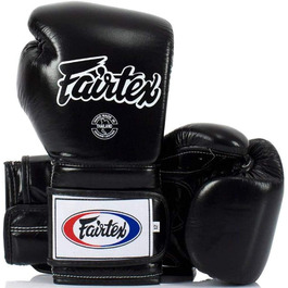 Боксерські рукавички Fairtex Heavy Hitter's Mexican Style чорні 16 унцій