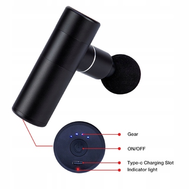 Перкусійний масажер Medatech Massage Gun Pro Mini — компактний масажер для спини та всього тіла
