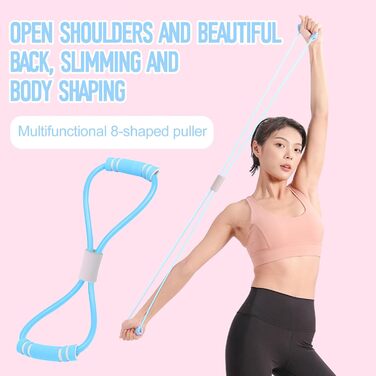 Еластичні фітнес-гумки для тренувань, набір 6 шт. (C)