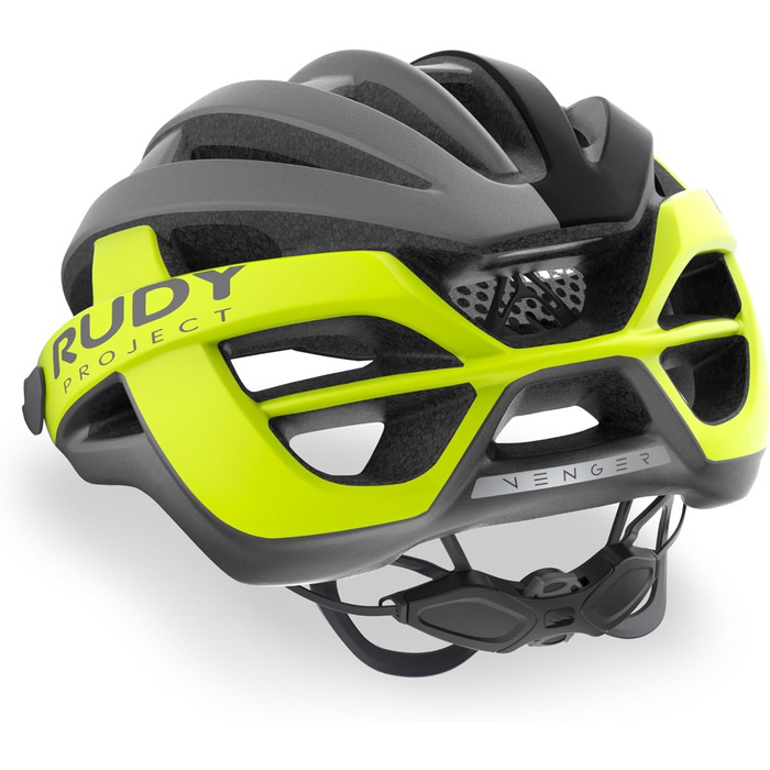 Велошолом Rudy Project Venger MTB чорний/жовтий