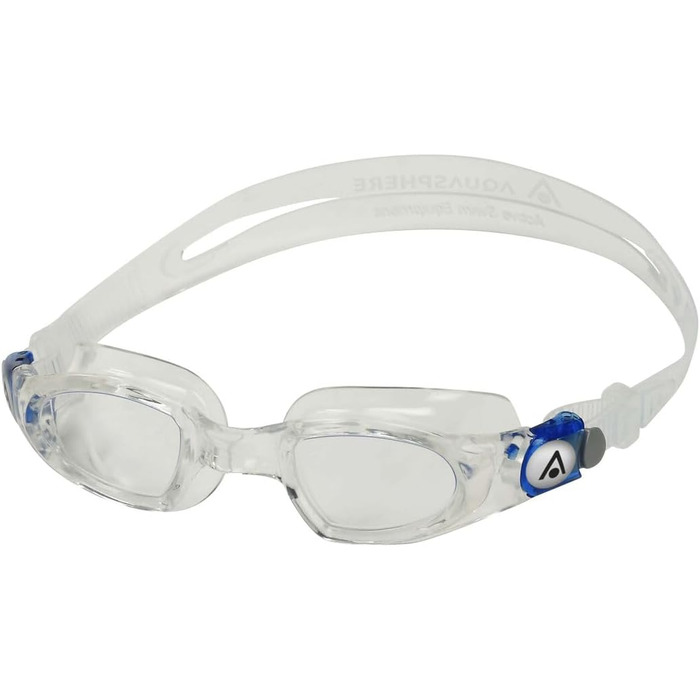 Окуляри для плавання Aquasphere Mako - з UV-захистом, силіконовою ущільнювальною гумкою, антифог покриттям (антизапітніння) для чоловіків та жінок, чорні