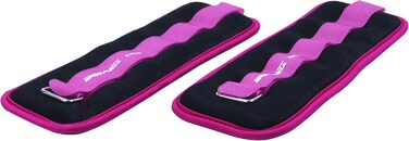 Набір вагів SportVida для ніг та рук: манжети для щиколоток, різні ваги та кольори (фіолетовий)